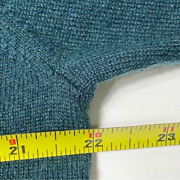 J Hilburn 100% Cashmere Zip Mock Neck Sweater In Green Men's Size Large - Picture 7 of 14
